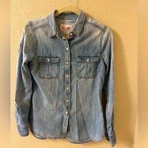 Mossimo Denim Button Up